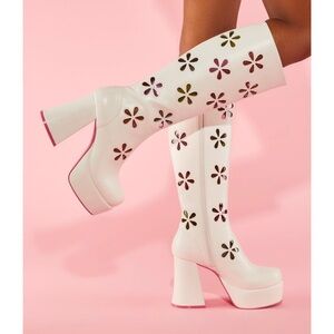 Dolls Kill Platform GoGo Boots